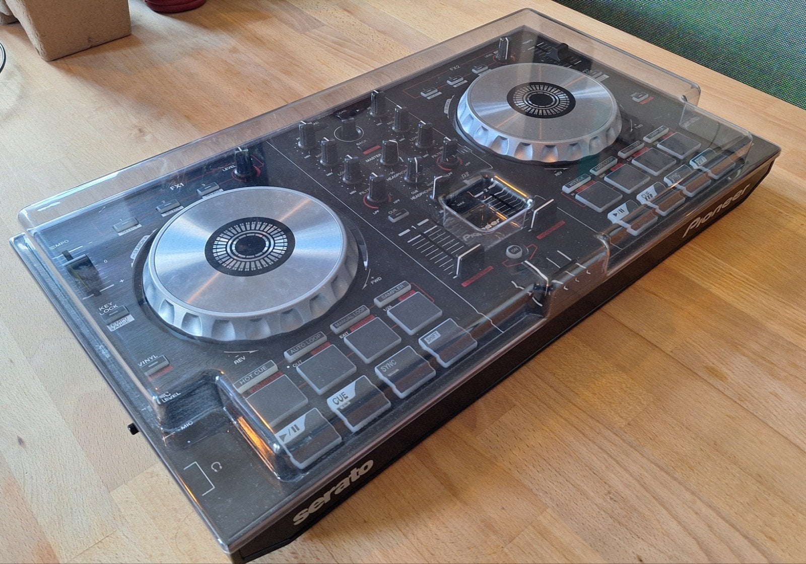 Pioneer DDJ-SB DJ-controller met Decksaver stofkap, Ophalen, Zo goed als nieuw, Dj-set, Pioneer