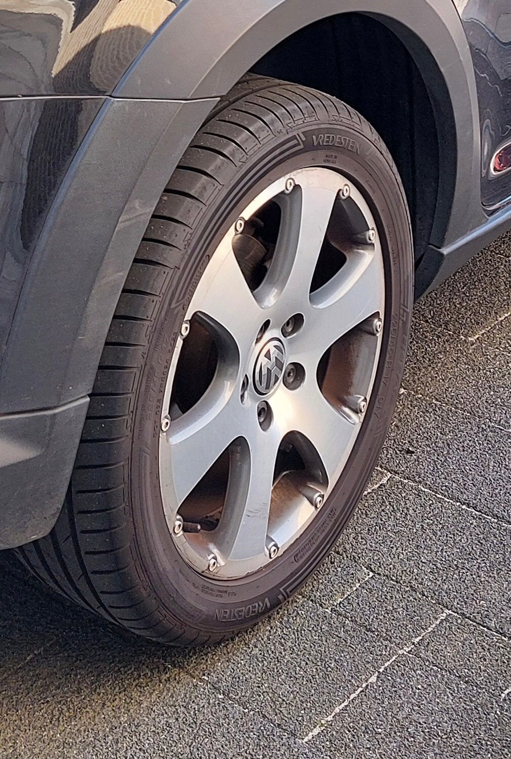 4 Velgen 17 inch VW, Ophalen, Velg(en), 17 inch, Personenwagen