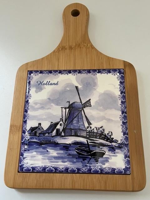 Kaasplank windmolen Delfts blauw, Ophalen, Nieuw