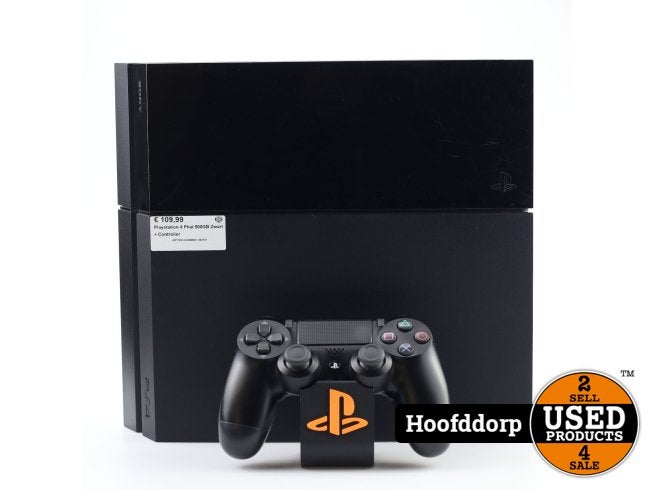 Playstation 4 Phat 500GB Zwart + Controller