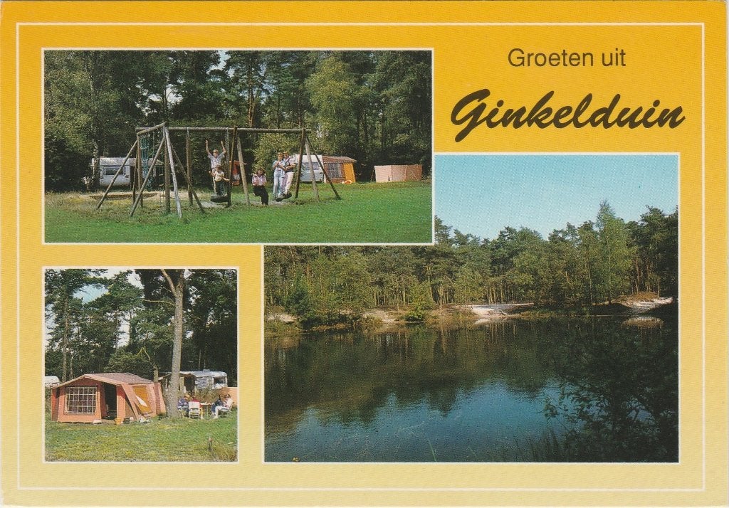 LEERSUM Vakantiecentrum Ginkelduin Groeten, Verzamelen, Ansichtkaarten | Nederland, Verzenden, 1980 tot heden, Gelopen, Utrecht