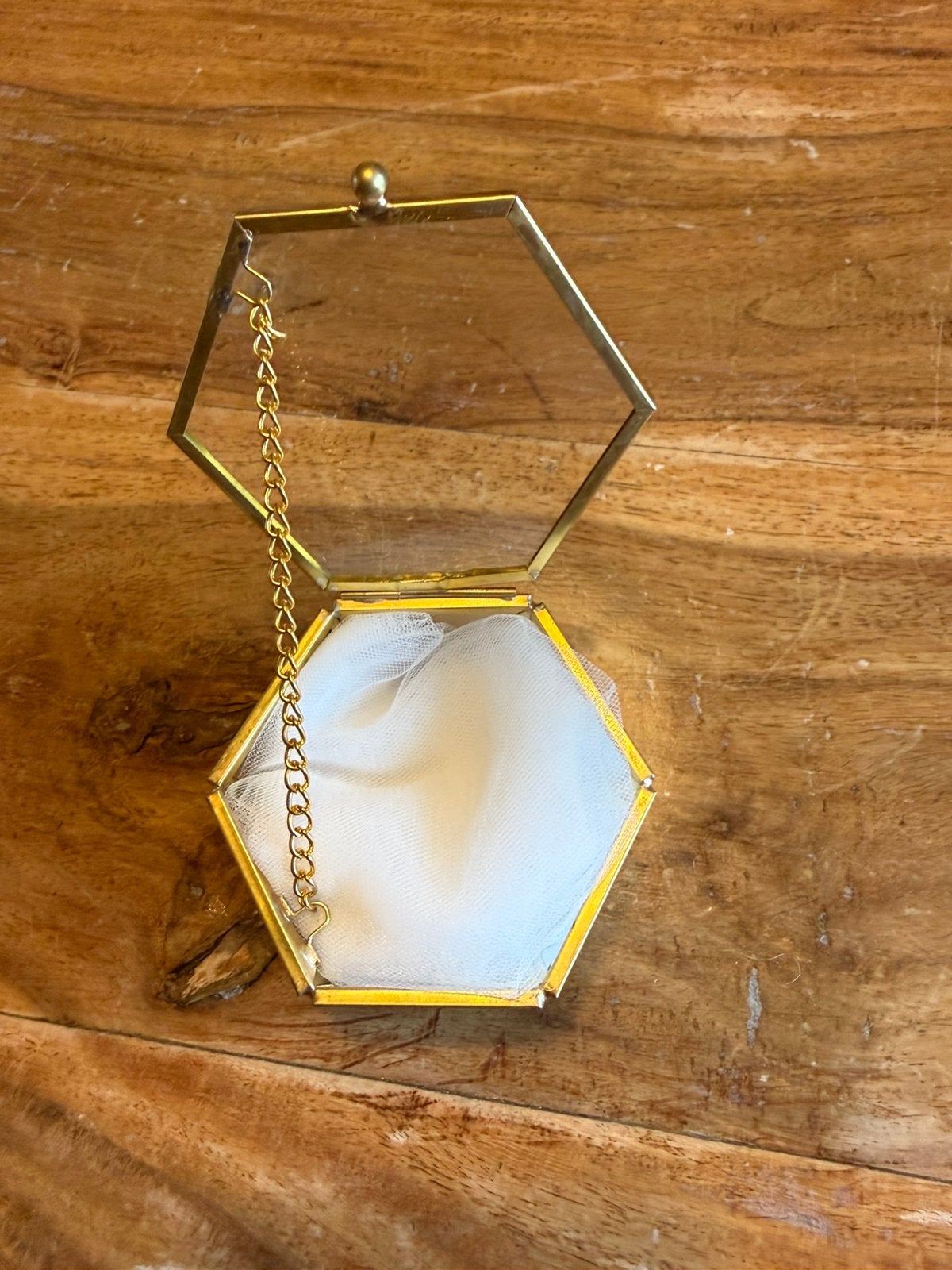 Ringen doosje, Ophalen of Verzenden, Zo goed als nieuw, Zilver, Overige materialen