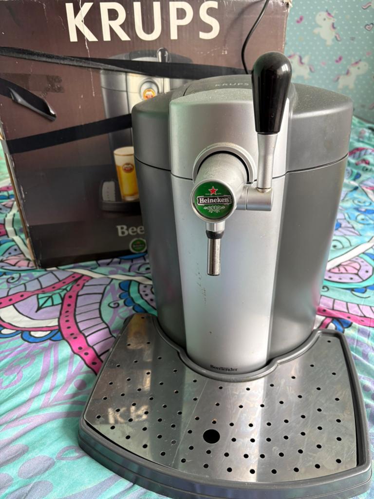 Krups beertender, Witgoed en Apparatuur, Thuistaps, Ophalen, Zo goed als nieuw, Krups