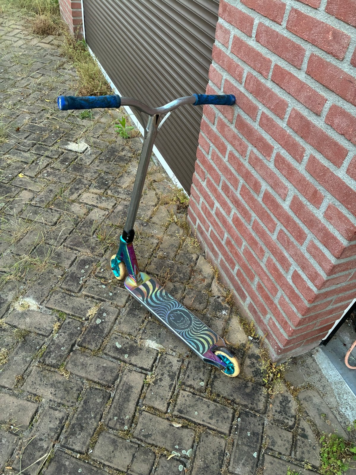 Stuntstep setup, Fietsen en Brommers, Steps, Ophalen, Gebruikt, Gewone step