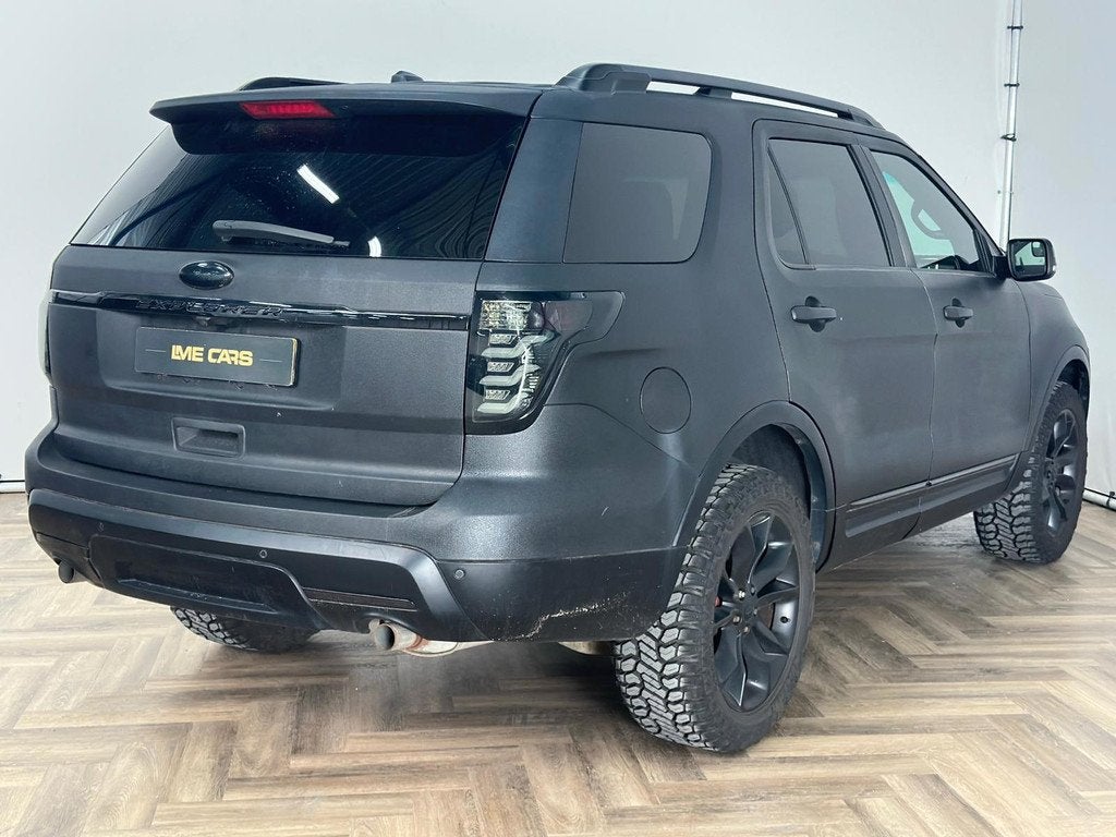 Ford EXPLORER 3.5 V6 XLT|AUTOMAAT|7-PERS|INRUIL MOGELIJK, Auto's, Ford, Automaat, Euro 5, Gebruikt, Zwart