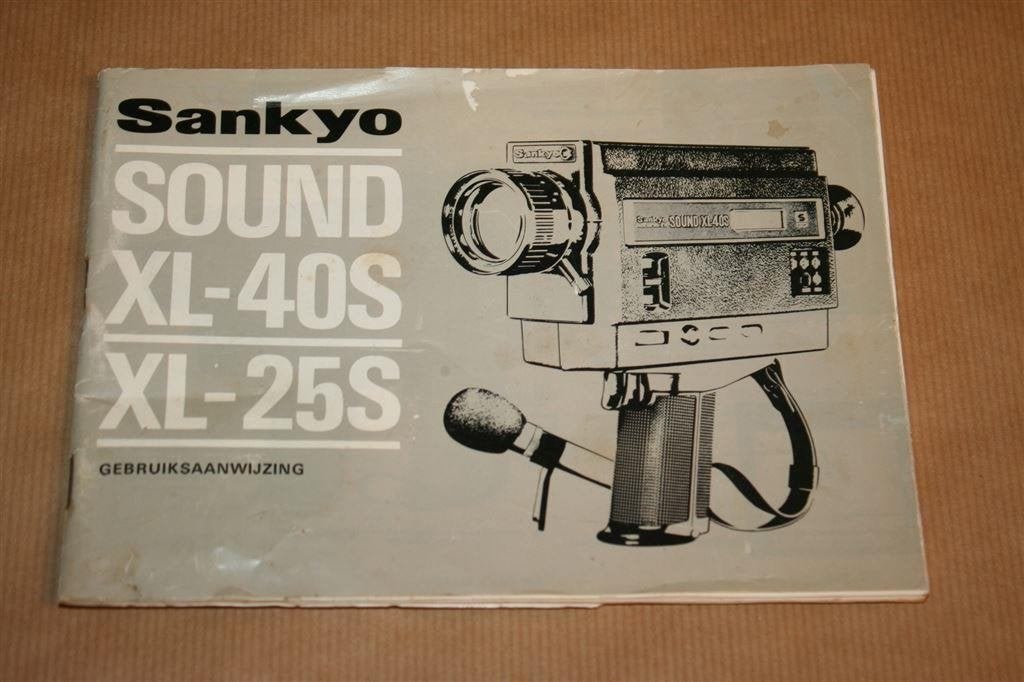 Originele Handleiding Sankyo Sound XL-40S XL-25S, N.v.t., N.v.t., Ophalen of Verzenden, N.v.t.