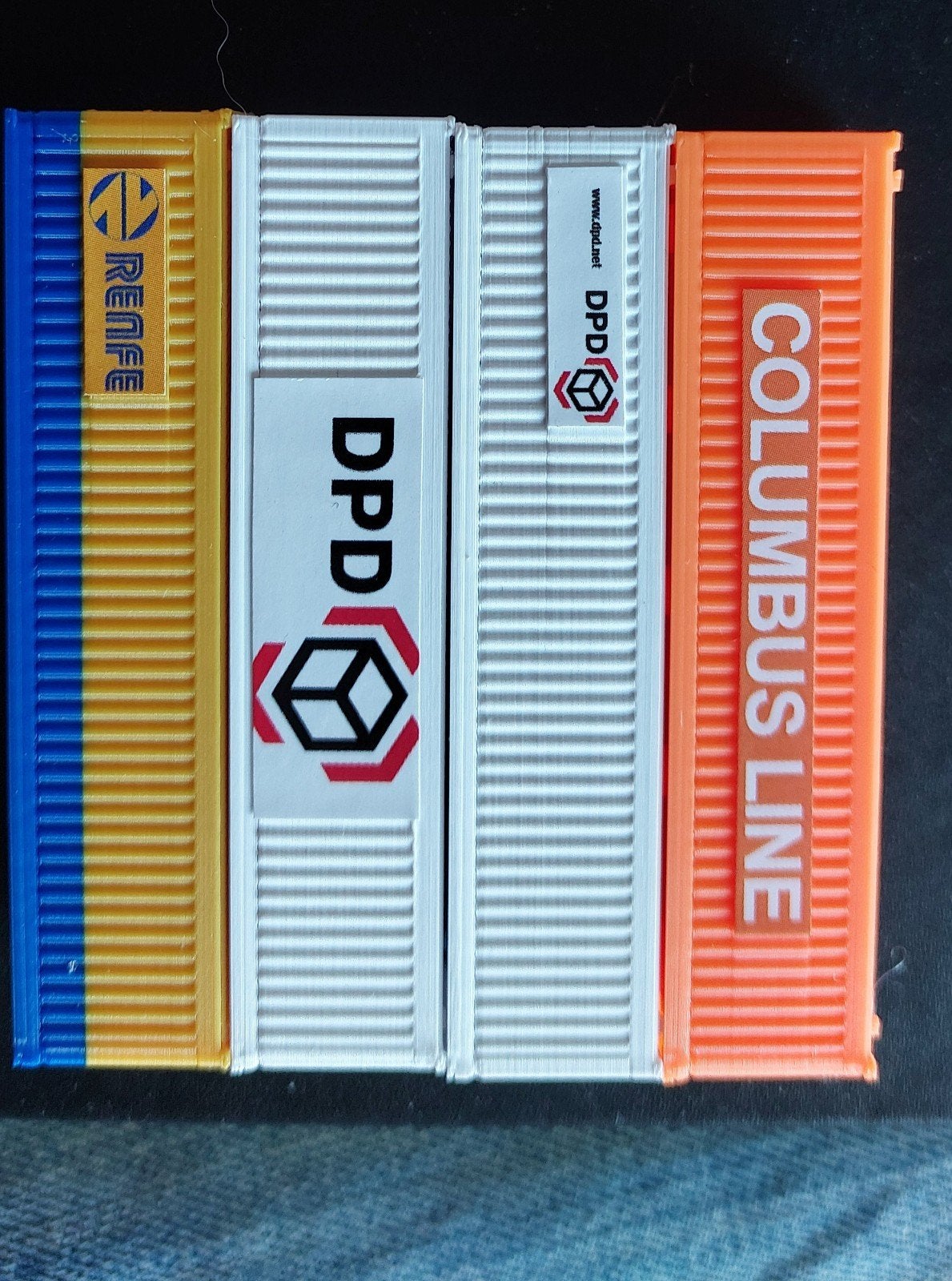 NLK 0814 DIVERSE CONTAINERS 40FT 1/160, Overige merken, Gelijkstroom, Overige typen, Nieuw