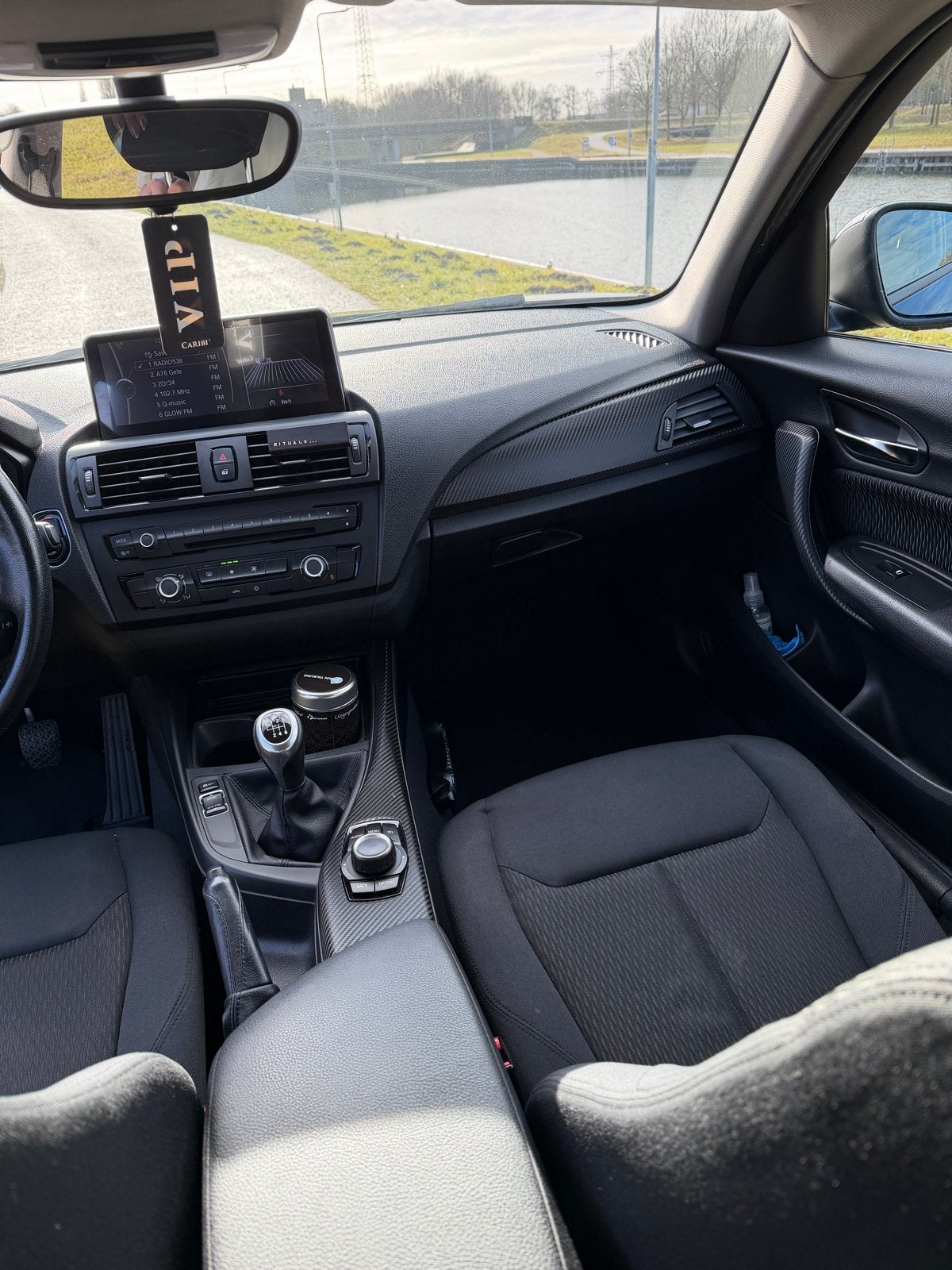 BMW 1-Serie 116I 100KW 5DR 2012 Zwart, Auto's, BMW, 1-Serie, 4 cilinders, Zwart, Origineel Nederlands