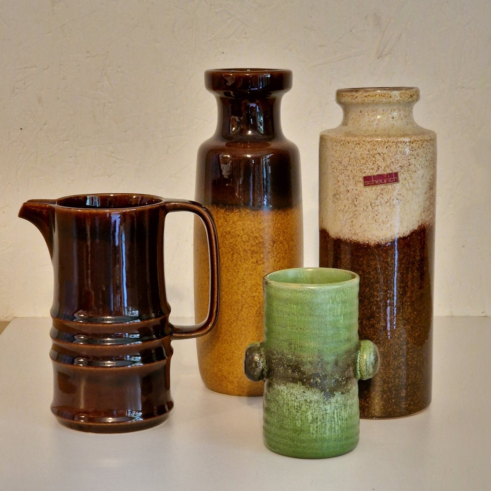 Retro Vintage West Germany Fat Lava Vazen, Ophalen of Verzenden, Huis en Inrichting