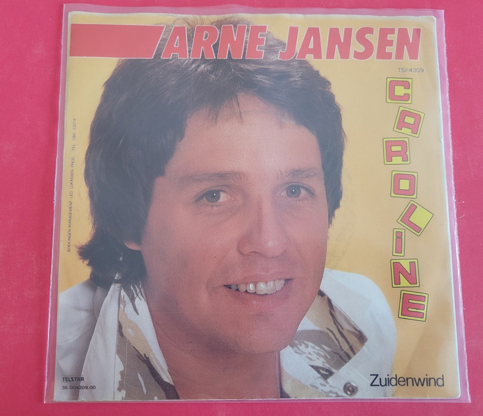 Arne Jansen - Caroline - Zuidenwind., Ophalen, Zo goed als nieuw, Overige formaten, Levenslied of Smartlap