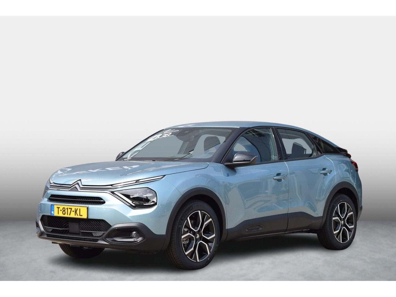 Citroën Ë-C4 Feel Pack 50 kWh 136pk | NAVIGATIE | 350km WL, Auto's, 136 pk, Gebruikt, Blauw, SUV of Terreinwagen
