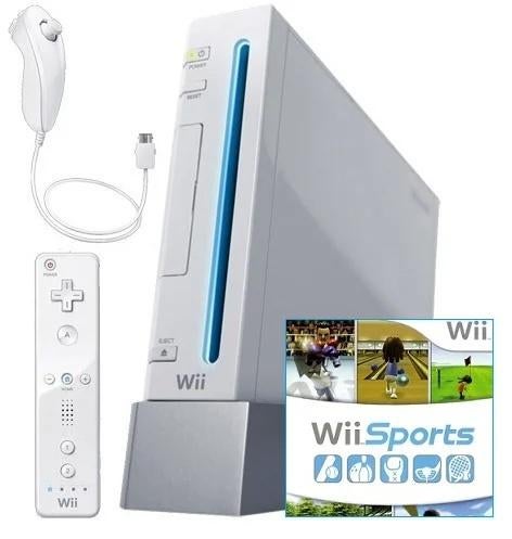 Nintendo Wii Wit Sports Pack €49,99 | GameshopX nl, Ophalen of Verzenden, Refurbished, Met 2 controllers, Met games