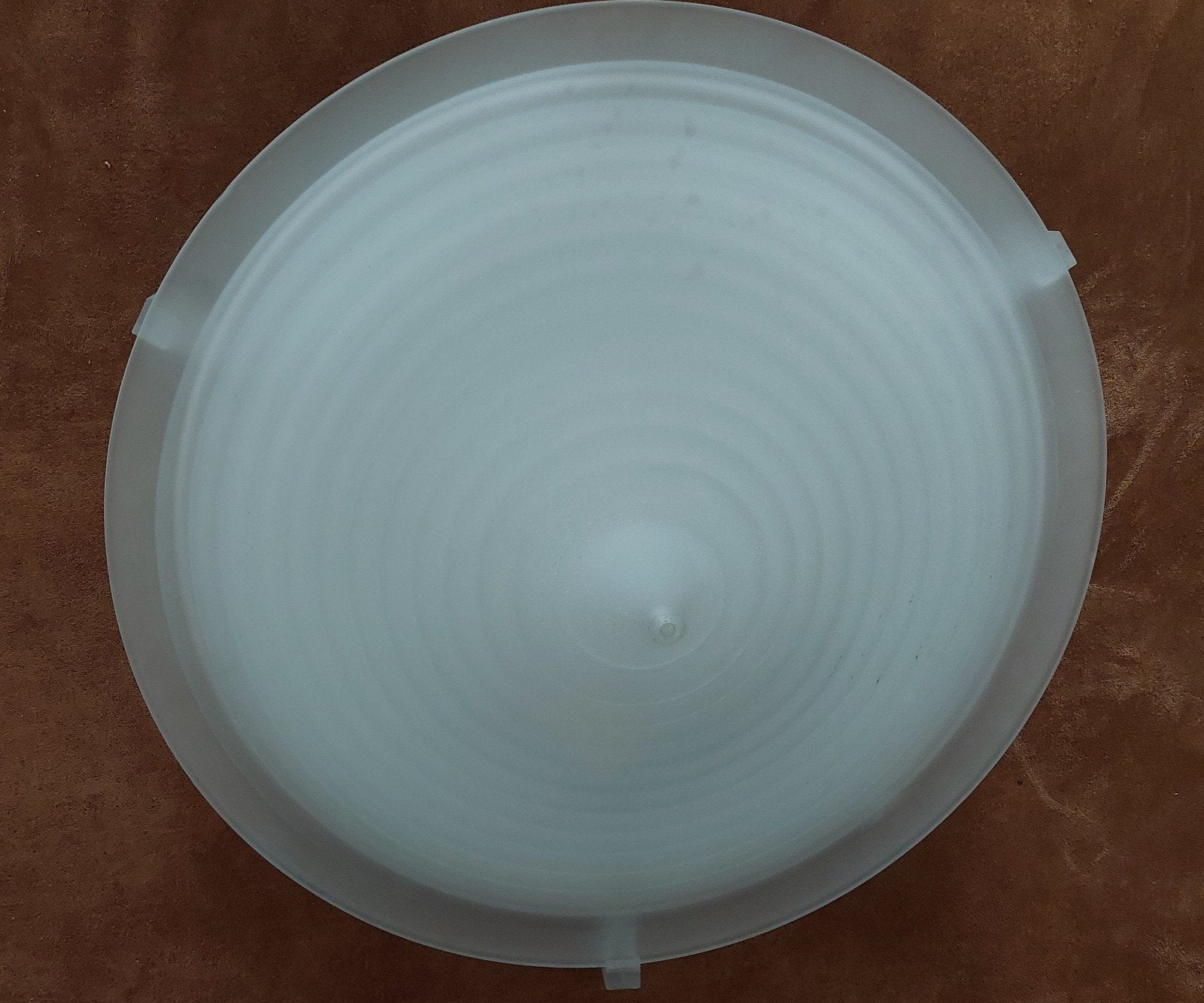 Witte Plafondlamp met Melkglas Kap - IKEA, Gebruikt, Wit, Plafondlamp, Glas