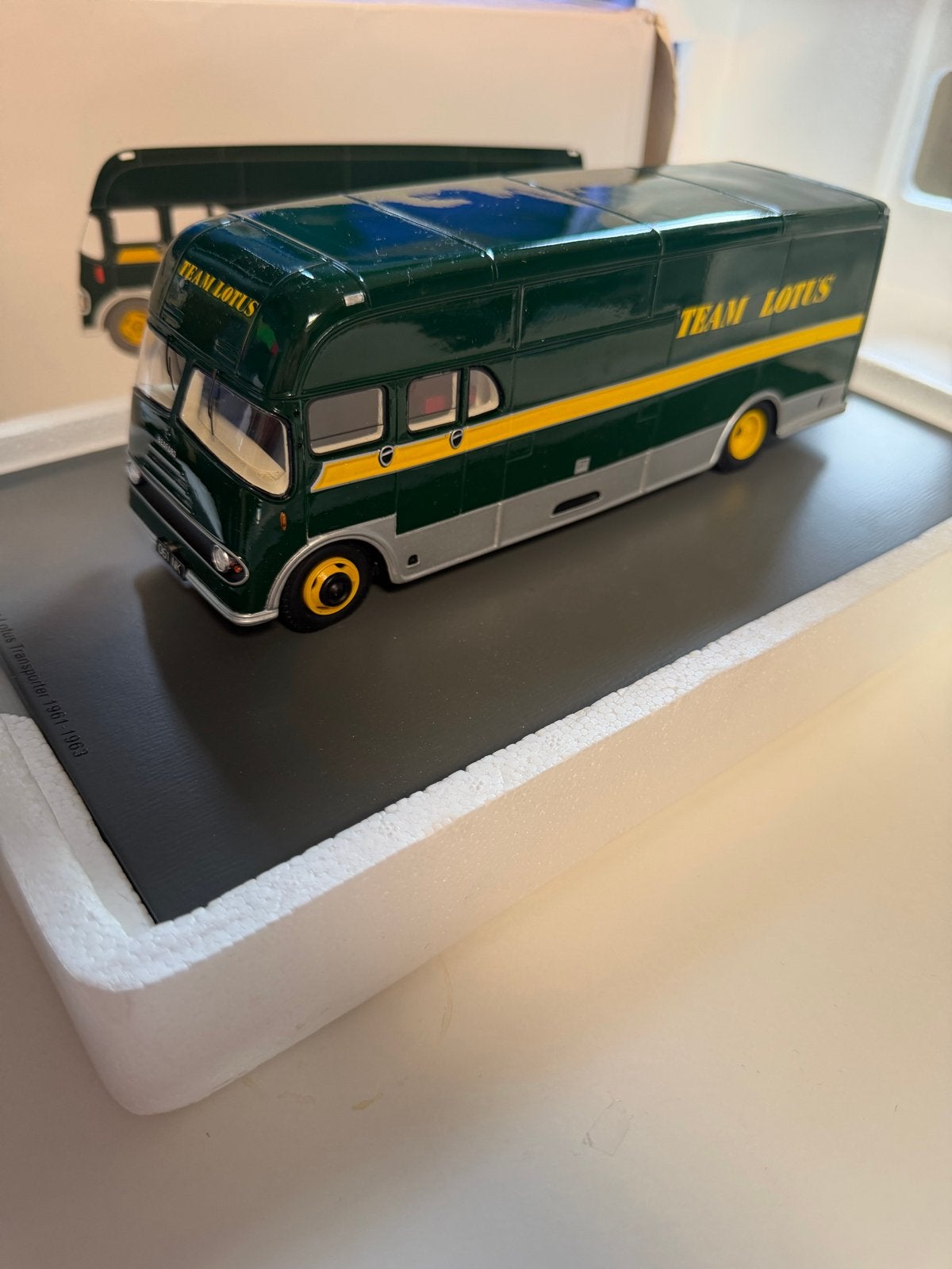 Bedford Team Lotus Transporter 1961-1963, Overige merken, Groter dan 1:32, Nieuw, Ophalen of Verzenden