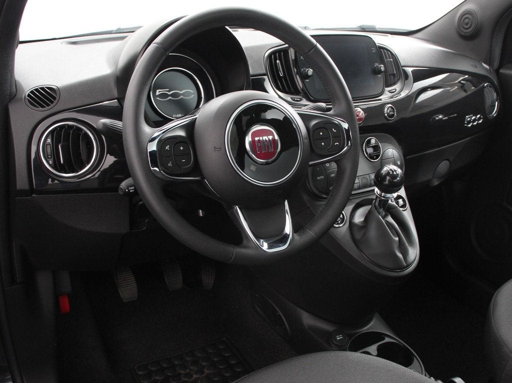 Fiat 500 1.0 Hybrid Dolcevita Finale Panorama dak Control Na, Voorwielaandrijving, Stof, Gebruikt, Euro 6