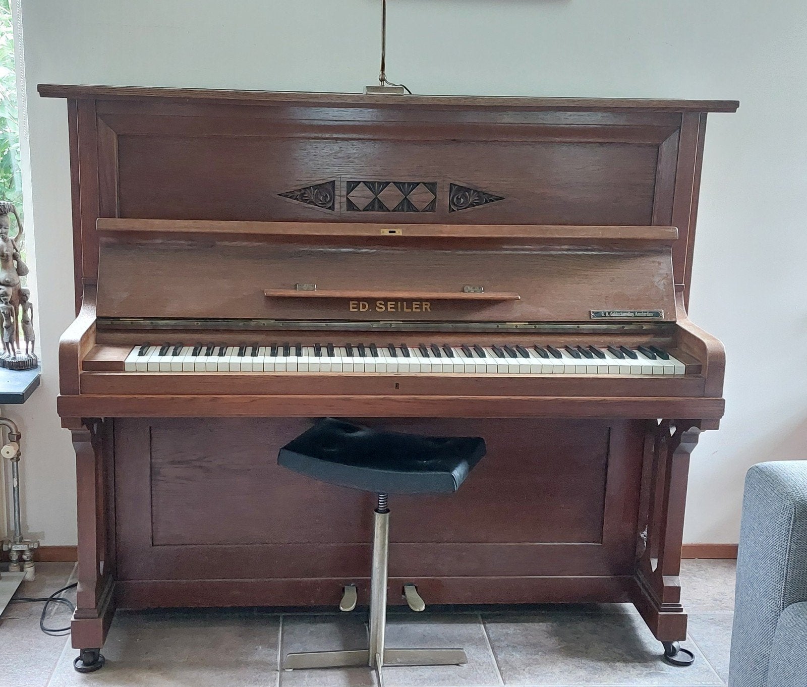 piano, Ophalen