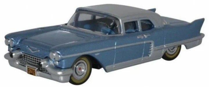 CADILLAC ELDORADO HARD TOP 1957 blauw, Ophalen of Verzenden, Nieuw, Auto, Overige merken