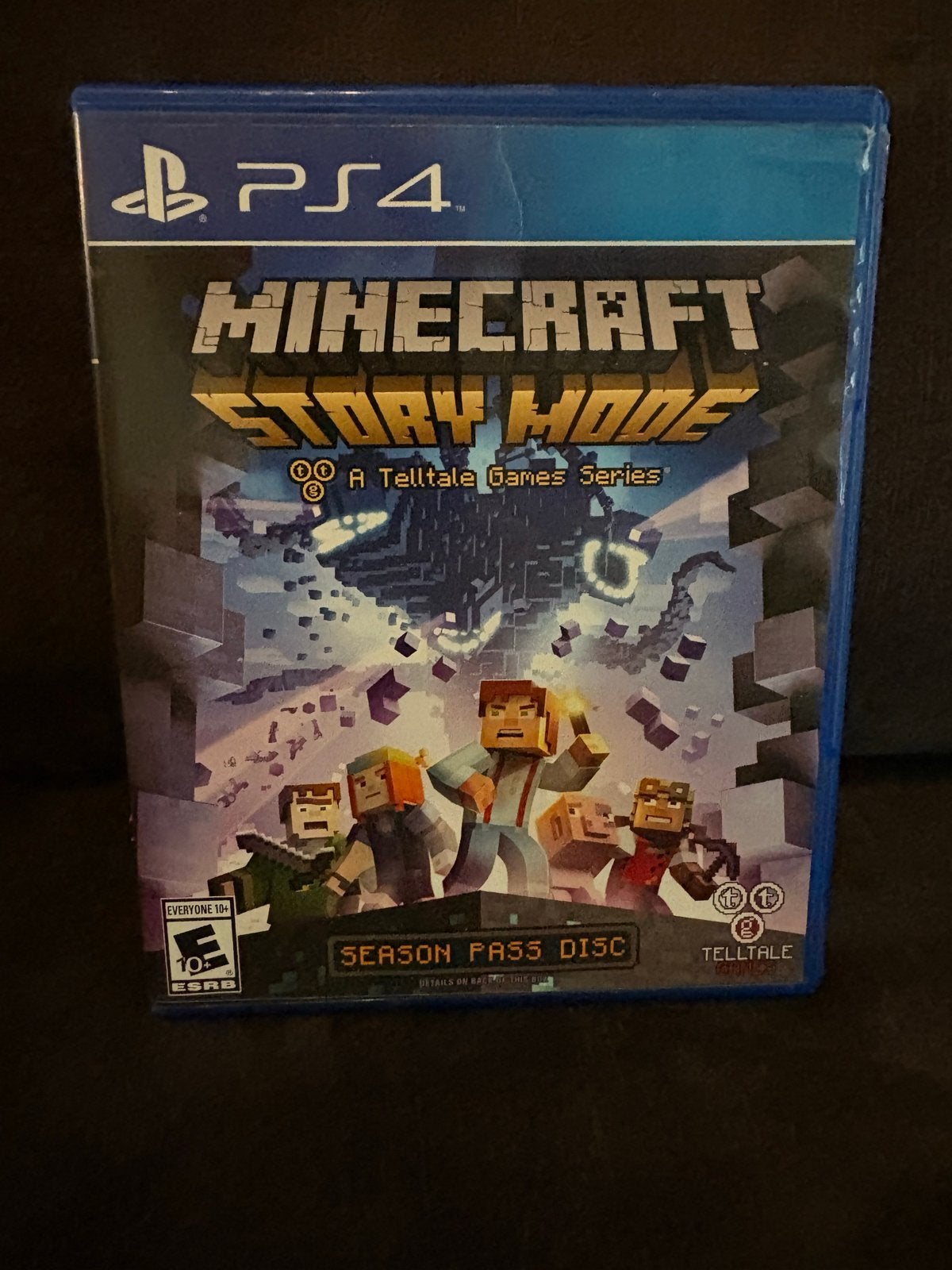 Minecraft Story Mode PS4, Spelcomputers en Games, 1 speler, Verzenden, Zo goed als nieuw, Avontuur en Actie