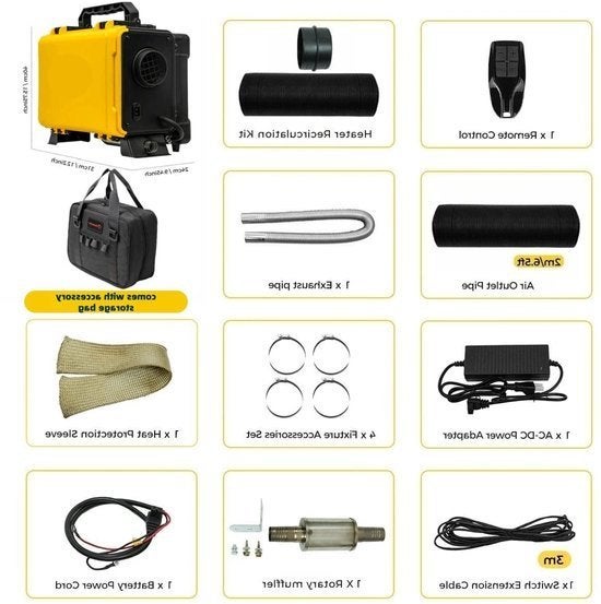 Diesel Kachel – Luchtverwarmer – Standkachel, Corvance B.V., Verzenden, Nieuw, Corvancebol@gmail.com