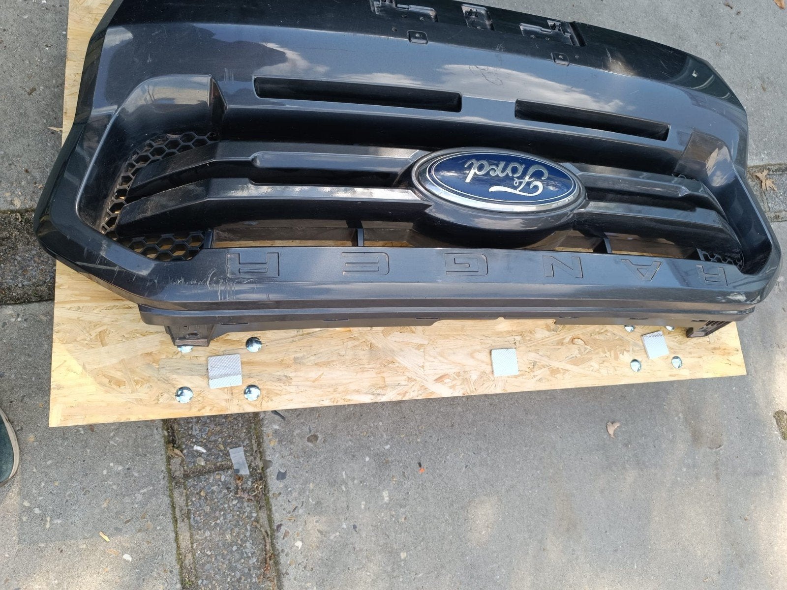 Grille voor Ford Ranger (2019-2022), Ophalen, Voor, Nieuw, Ford