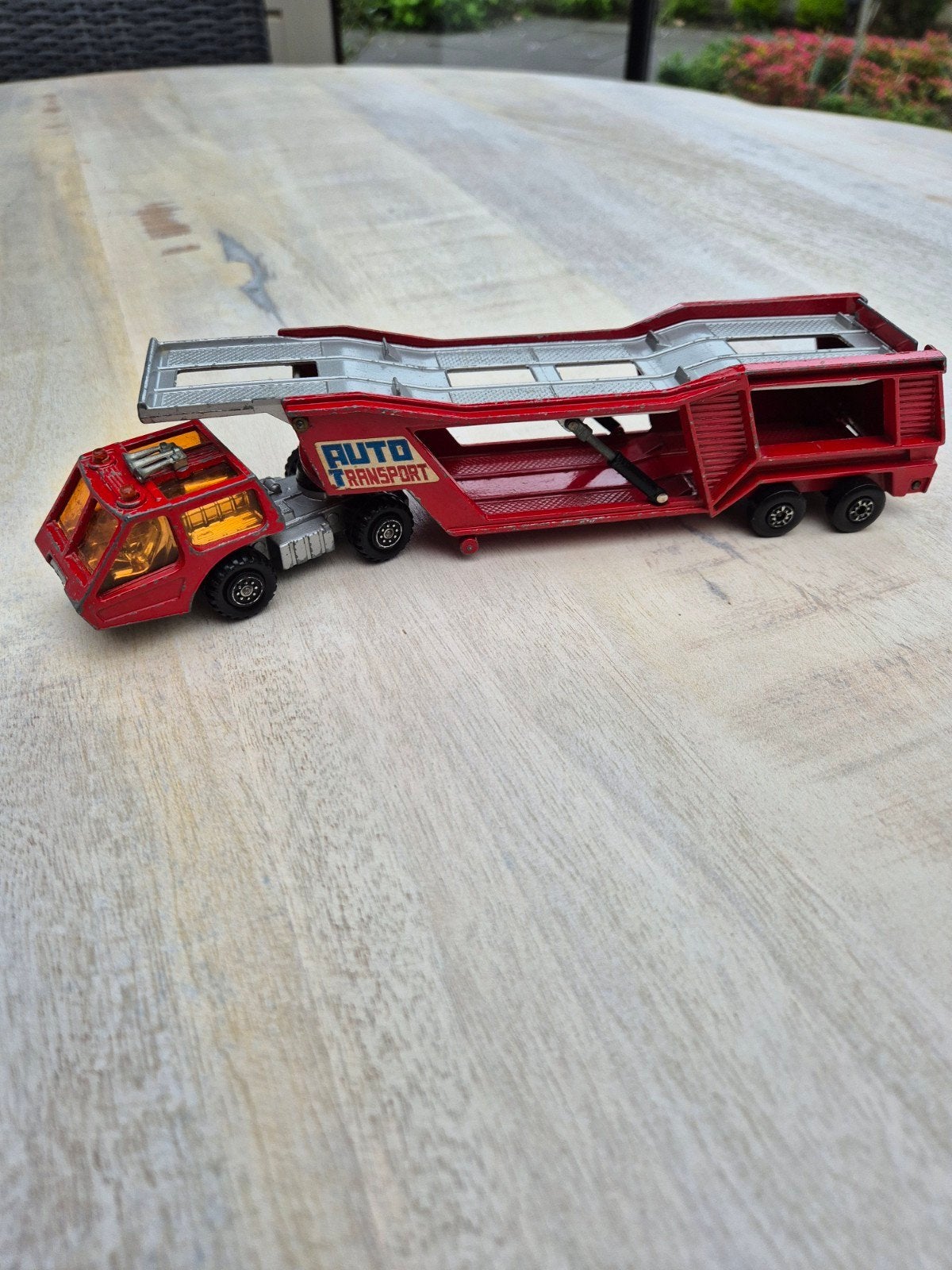 Matchbox Car Transporter - Vintage Vrachtwagen., Ophalen of Verzenden