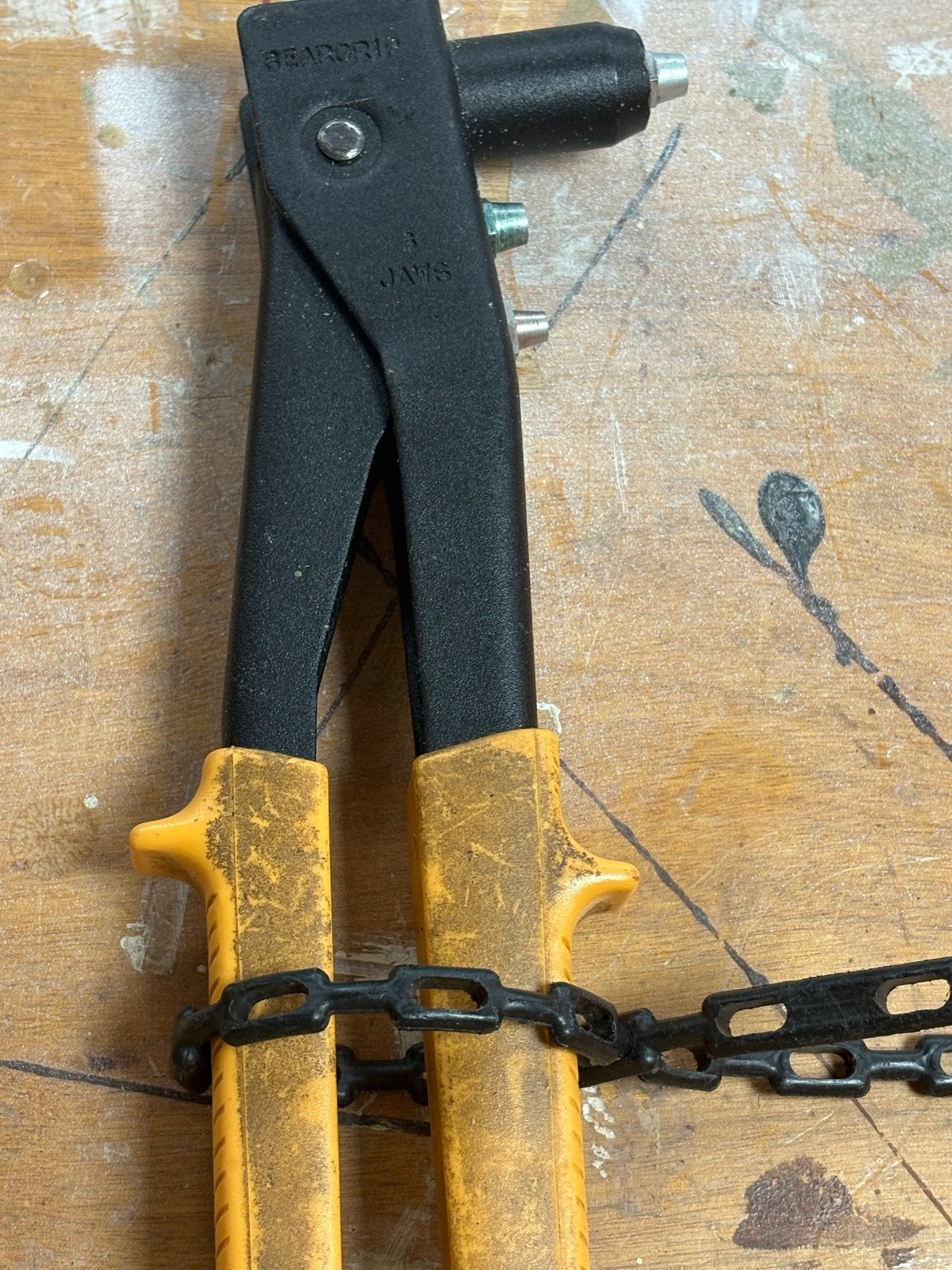 Vintage Beargrip / SPAG 302 Blindklinktang - Made in Holland, Ophalen of Verzenden, Gebruikt, Tang, Overige merken