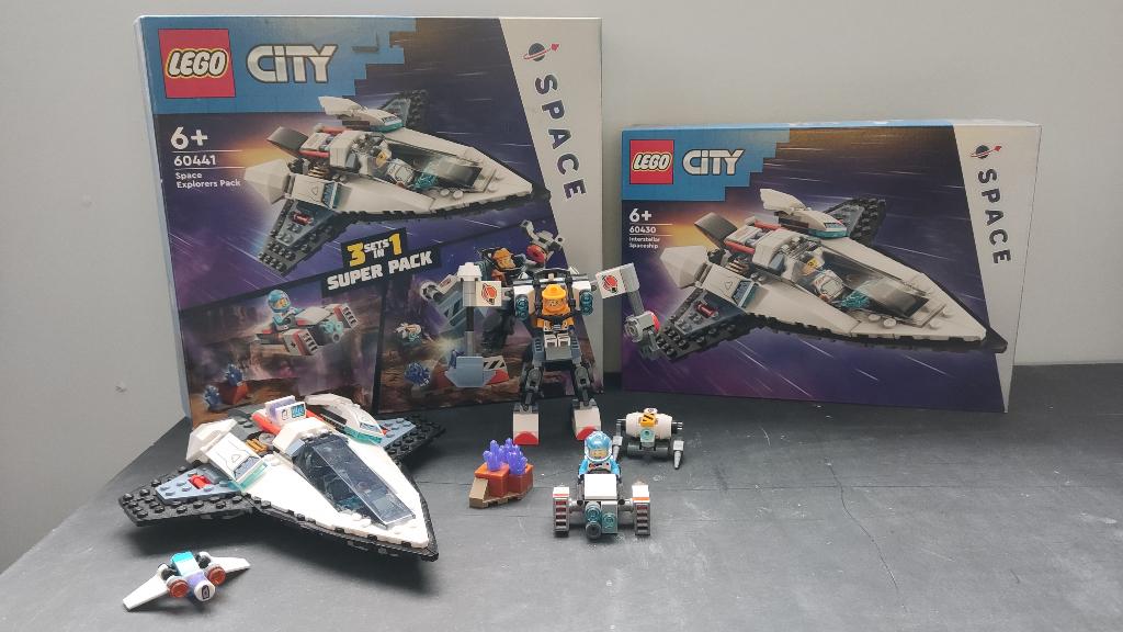 Lego - City Space sets + Creator 3 in 1 set, Lego, Ophalen of Verzenden, Zo goed als nieuw, Space