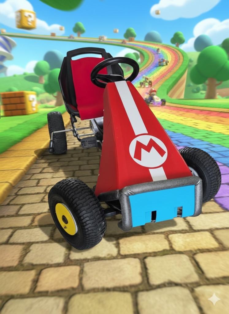 Mario Kart skelter accessoires (gratis), Kinderen en Baby's, Speelgoed | Buiten | Skelters, Ophalen, Gebruikt, Overige merken