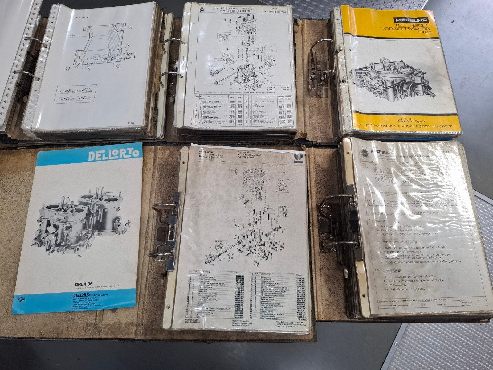 Zeldzame boeken over carberateurs, Ophalen, Gebruikt, Boek, Tijdschrift of Catalogus, Overige merken