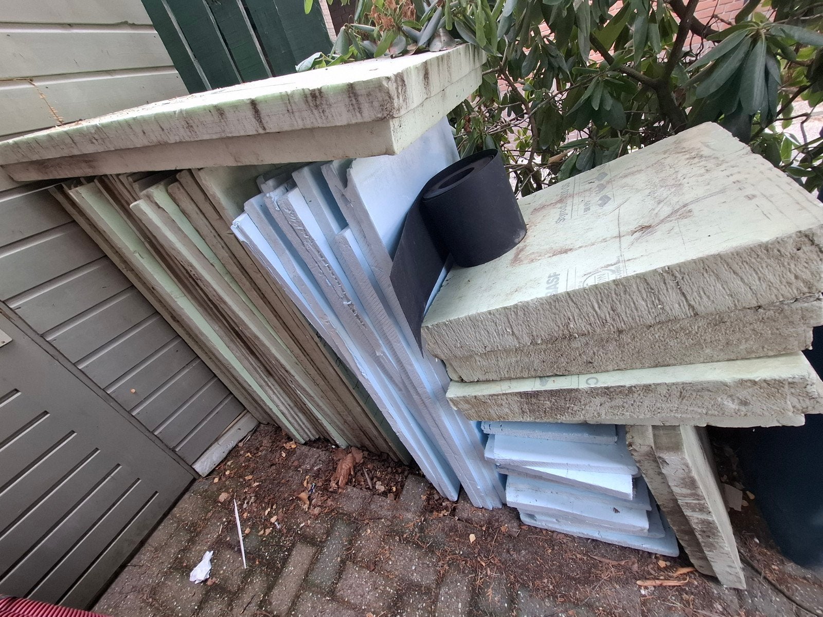 Diverse soorten isolatie, Ophalen, Gebruikt, Minder dan 4 cm, 15 m² of meer