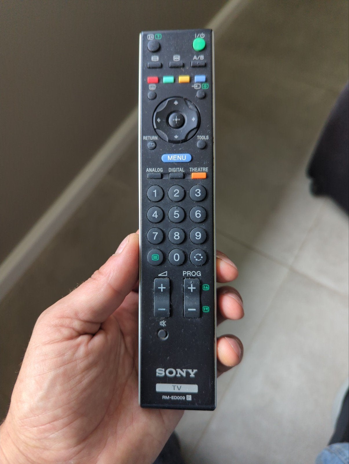 Sony TV Afstandsbediening RM-ED009 - Lichte gebruikssporen, Ophalen of Verzenden, Gebruikt, Origineel, Tv