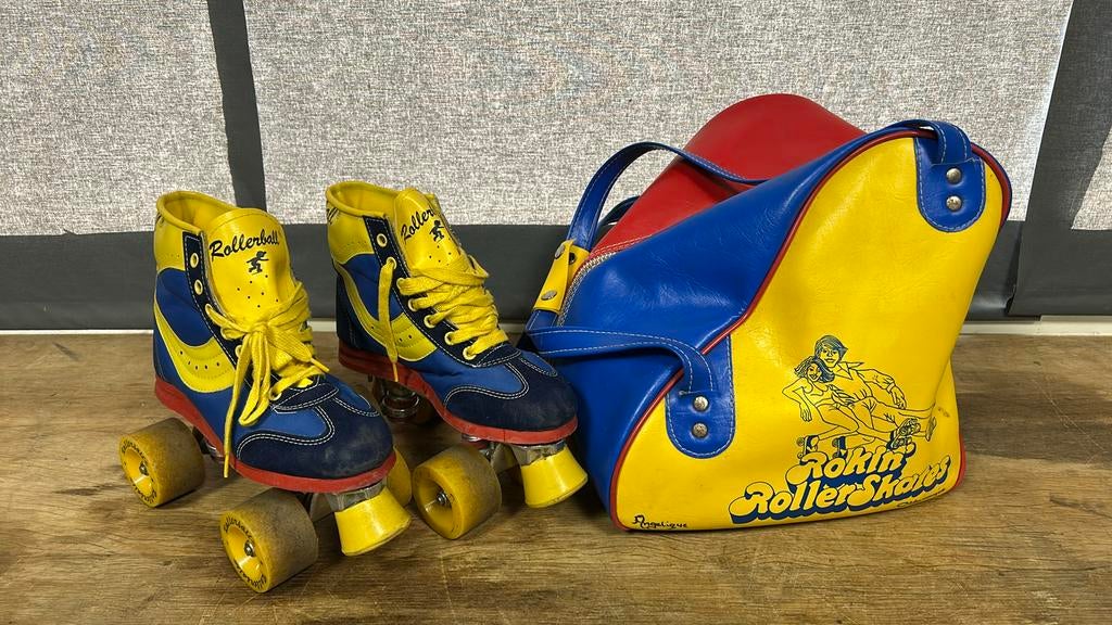 Rokin RollerSkates. 80s. Maat 9,5., Ophalen of Verzenden, Zo goed als nieuw