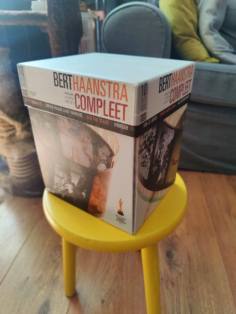 Bert Haanstra Compleet - DVD Box - 10 DVDs + boek, Alle leeftijden, Ophalen of Verzenden, Zo goed als nieuw