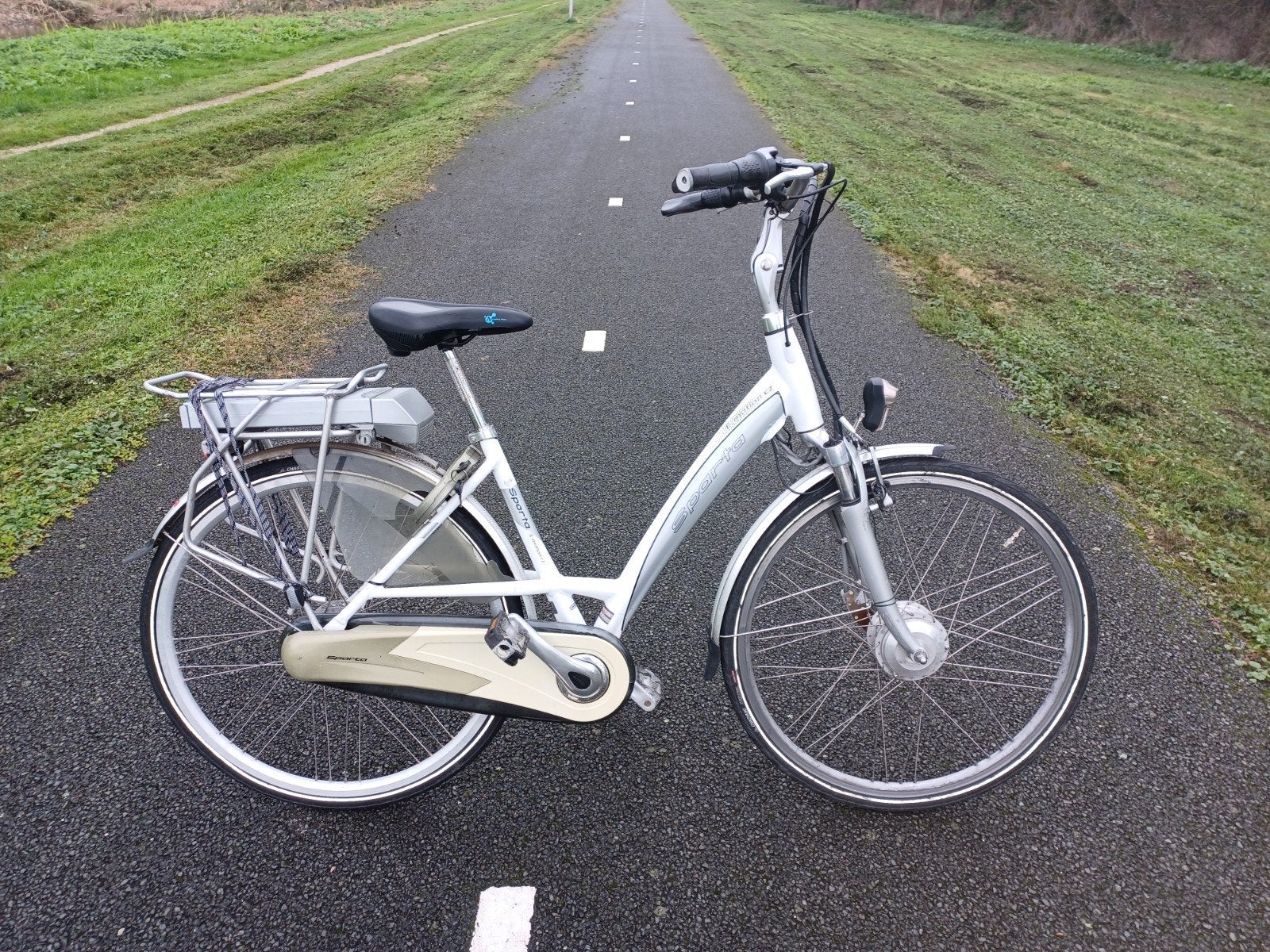 elektrische sparta dames fiets., 51 tot 55 cm, Ophalen of Verzenden, Zo goed als nieuw, Sparta
