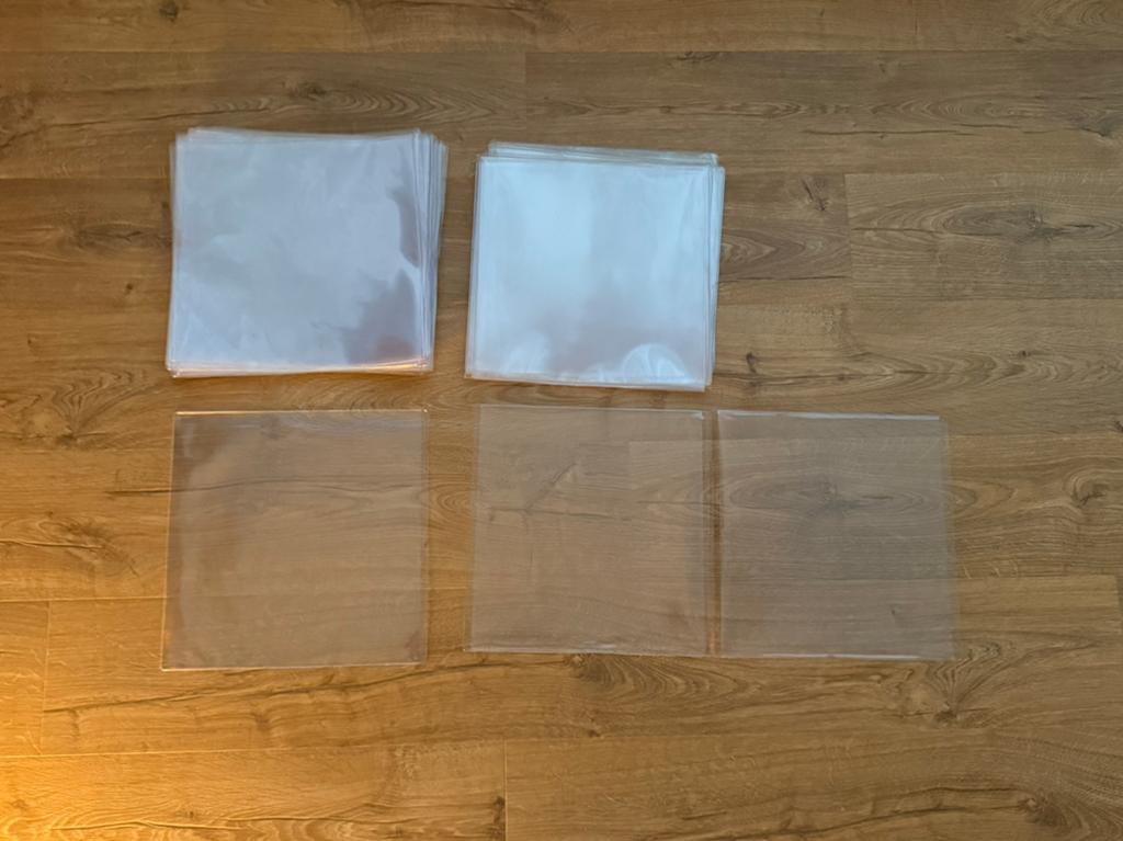 Meerdere PVC LP beschermhoezen | klassiek + gatefold, Ophalen of Verzenden, Zo goed als nieuw, Overige formaten