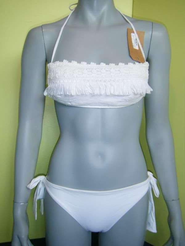 Raffaela d'Angelo bikini Bandeau S, Kleding | Dames, Badmode en Zwemkleding, Nieuw, Bikini, Wit, Ophalen of Verzenden