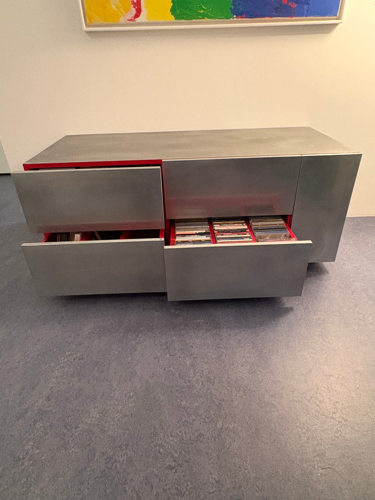 Arno kortschot, kast van mdf, met zink bekleed, Ophalen