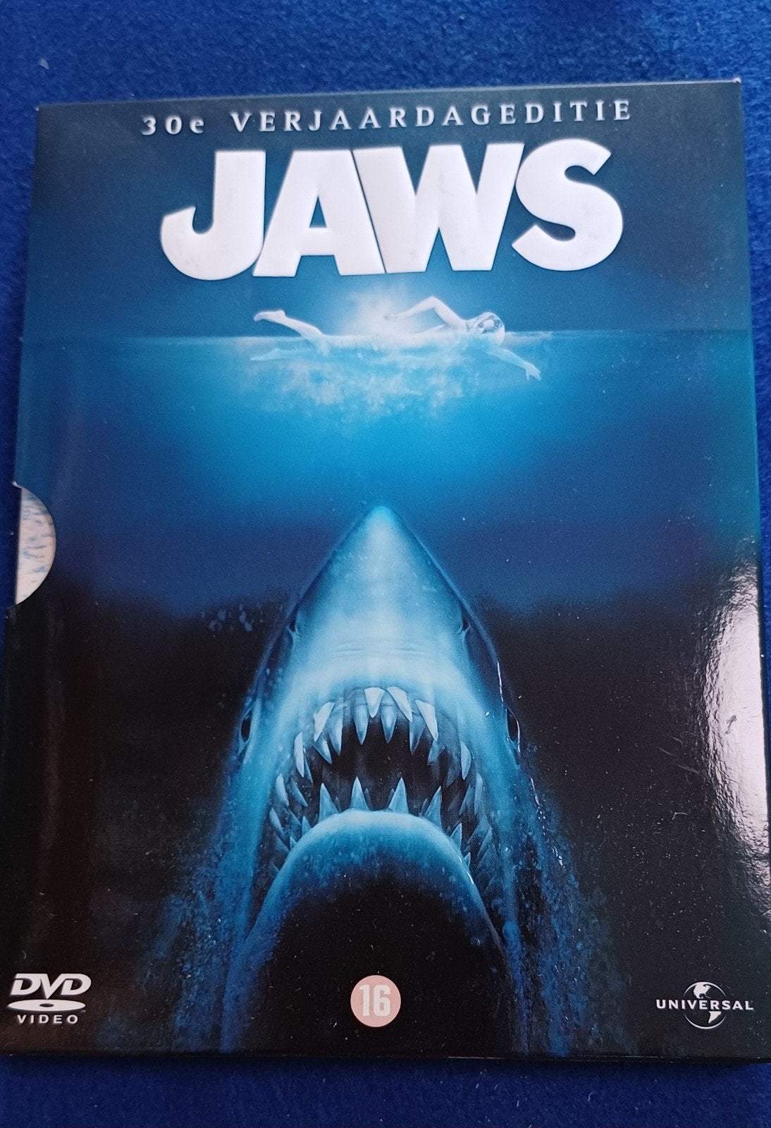 Jaws 30e Verjaardagseditie DVD - Klassieke Horrorfilm, Horror, Vanaf 16 jaar, Nederlands, Ophalen of Verzenden