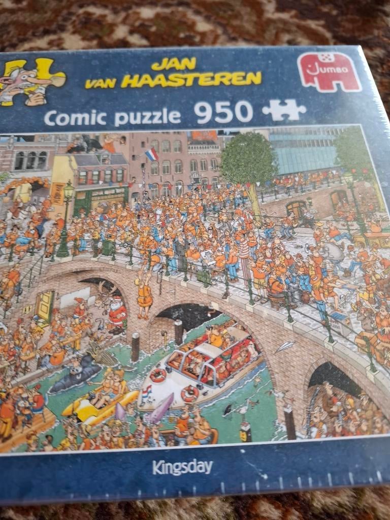 5 puzzels a 950 stukjes van Haasteren, Hobby en Vrije tijd, Denksport en Puzzels, Ophalen, 500 t/m 1500 stukjes, Zo goed als nieuw