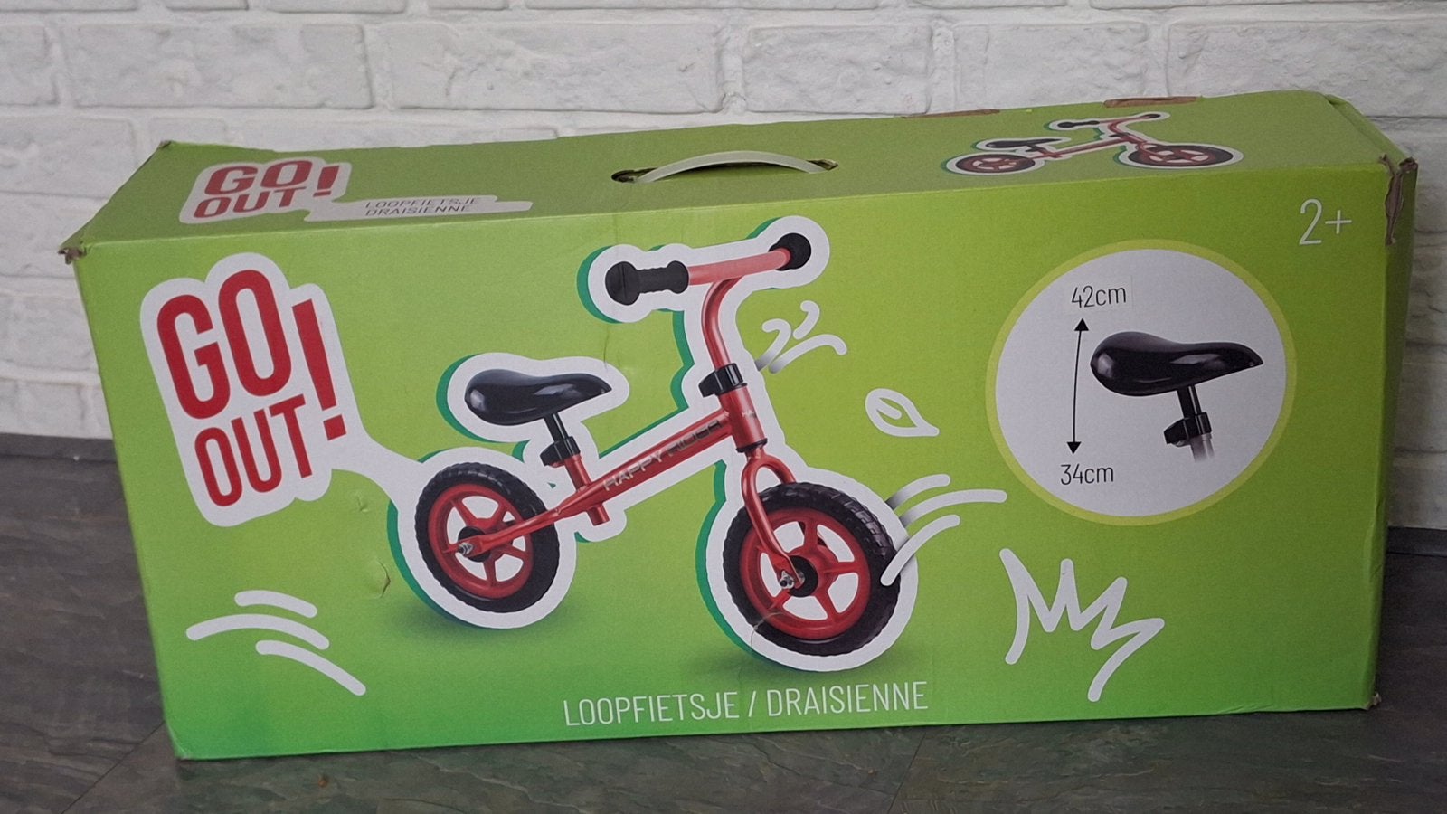 Nieuwe ongebruikte loopfiets vanaf 2 jaar, Ophalen, Nieuw, Loopfiets