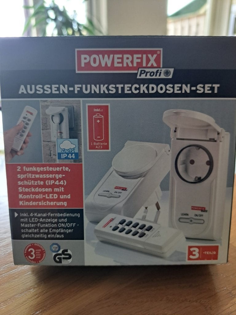 Functie contactdozen set voor BUITEN - Powerfix, Ophalen of Verzenden, Nieuw, Stopcontact