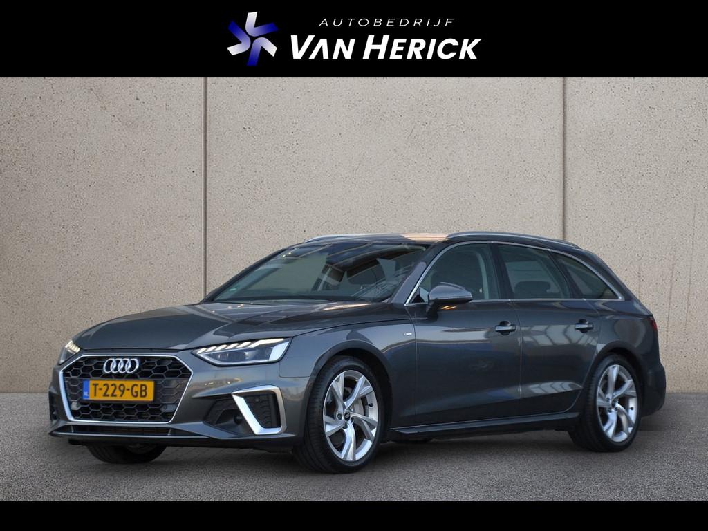 Audi A4 Avant 40 TFSI 204PK S edition Automaat | ACC | Trekh, Stof, Gebruikt, 4 cilinders, 1984 cc