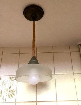 Vintage hanglamp, Huis en Inrichting, Ophalen