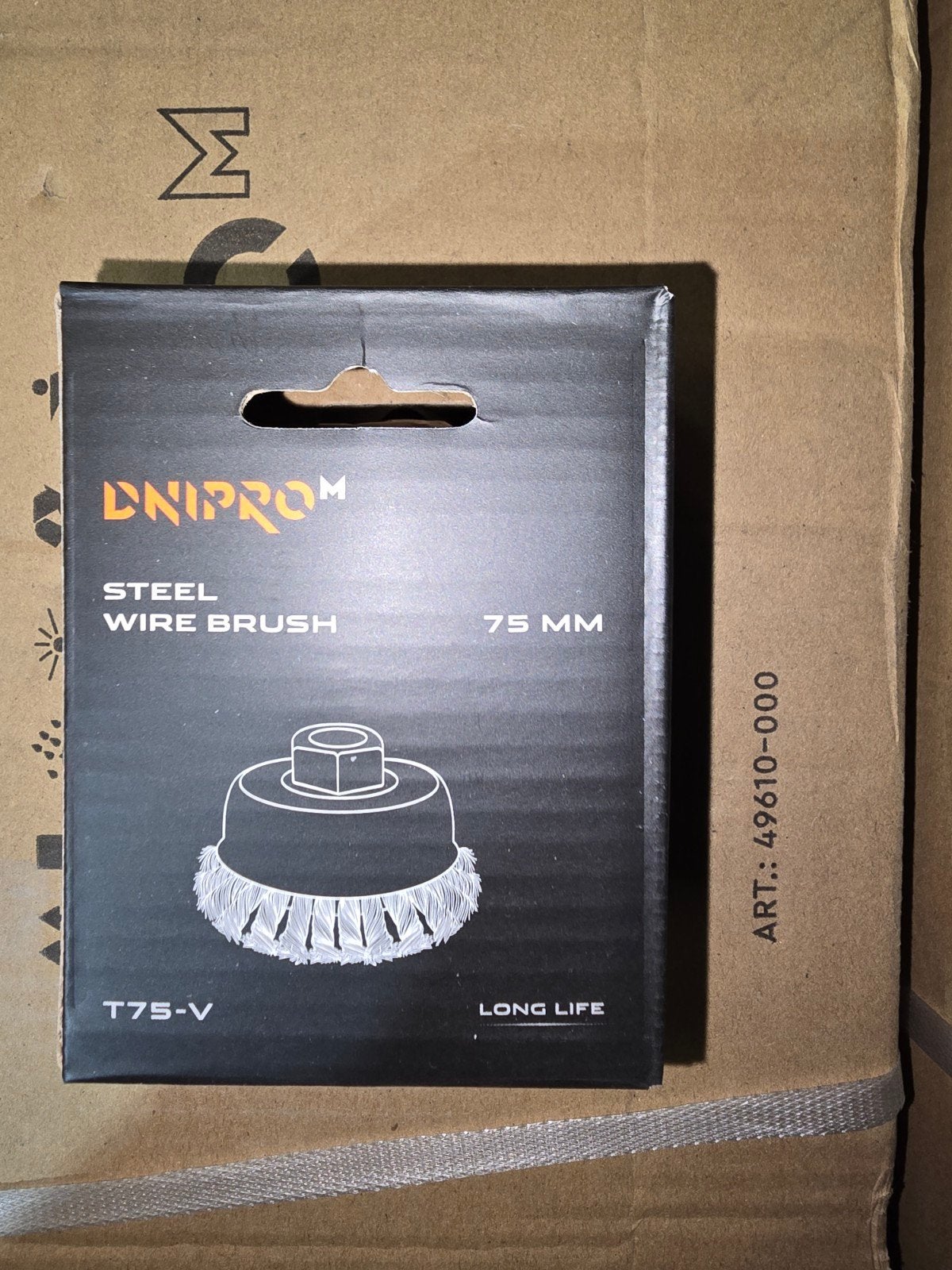 Dnipro steel wire brush, Ophalen of Verzenden, Nieuw, 1000 watt of meer, Haakse handslijpmachine
