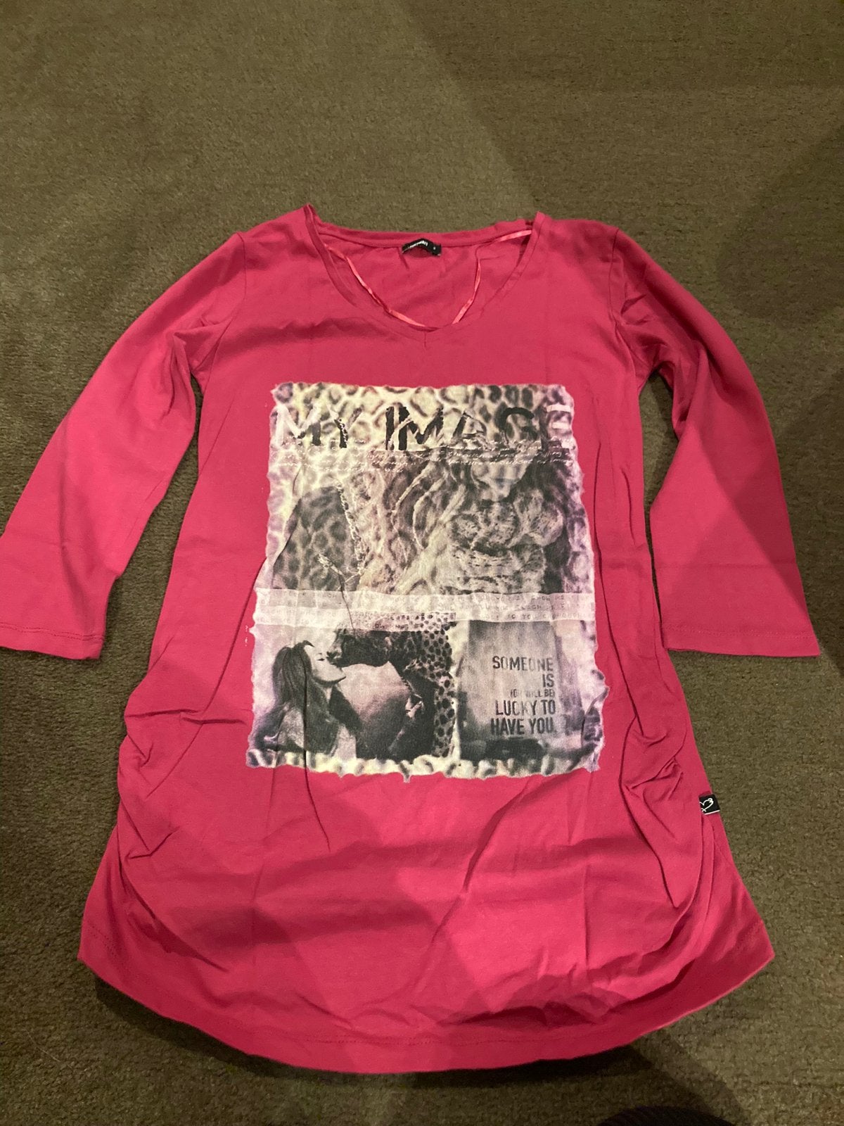 Zwangerschaps shirt Love2wait mt S, Kleding | Dames, Ophalen of Verzenden, Zo goed als nieuw, Maat 36 (S), Shirt of Top