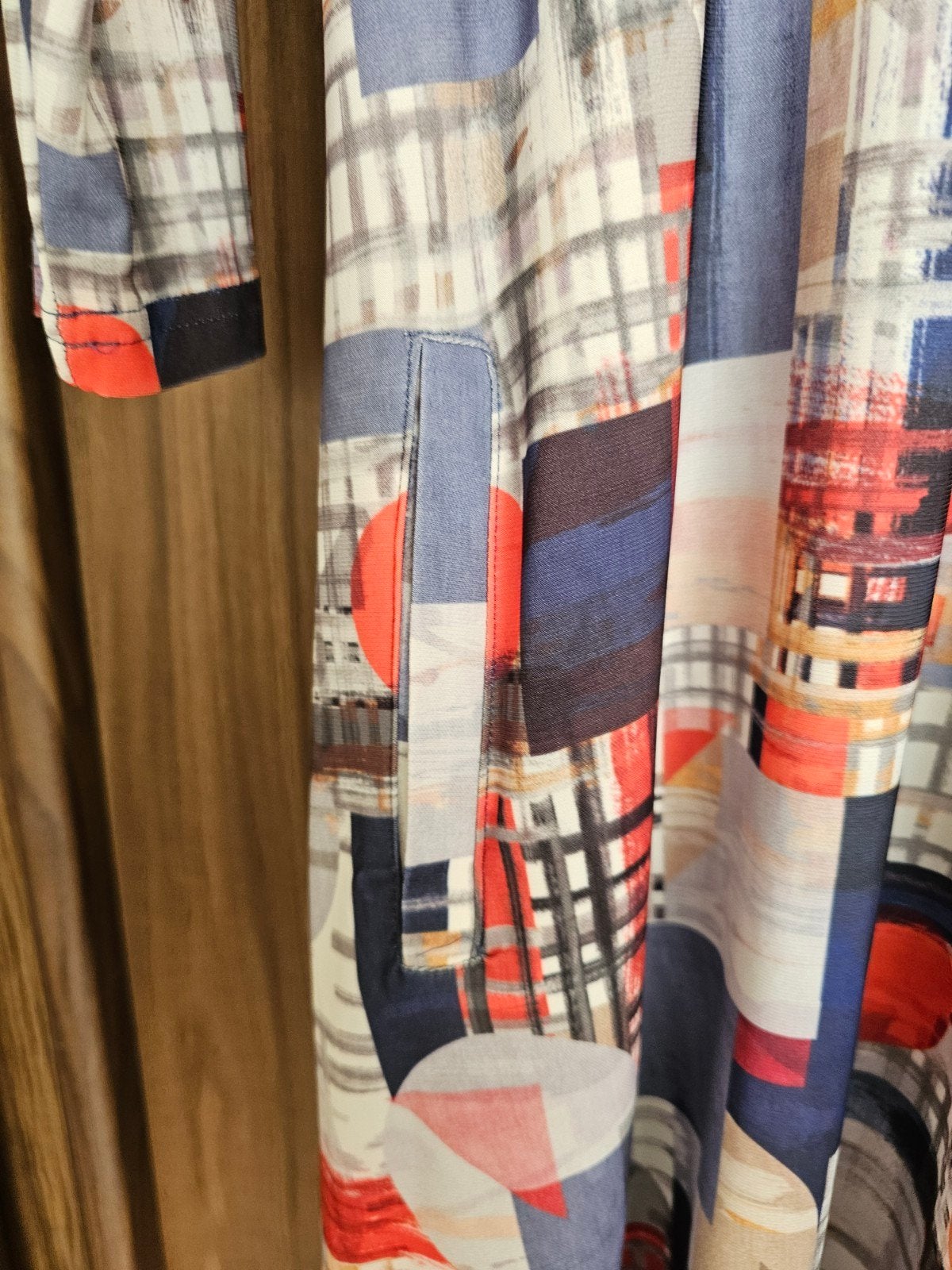 Triple Nine tuniek  L met abstracte print, Triple Nine, Meerkleurig, Maat 42/44 (L), Nieuw