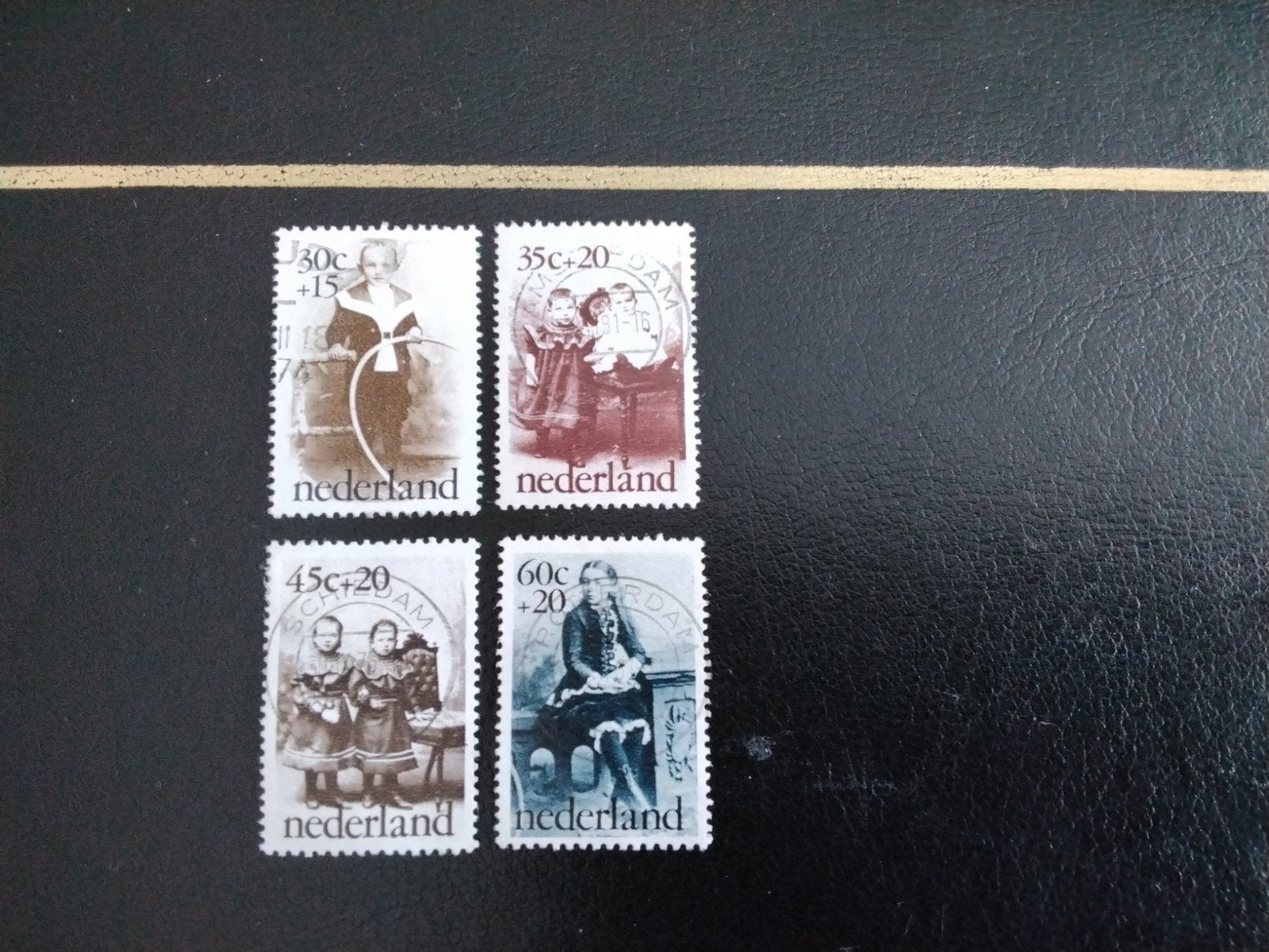Nederland serie Kinderpostzegels 1974 gestempeld, Postzegels en Munten, Postzegels | Nederland, Verzenden, Na 1940, Gestempeld