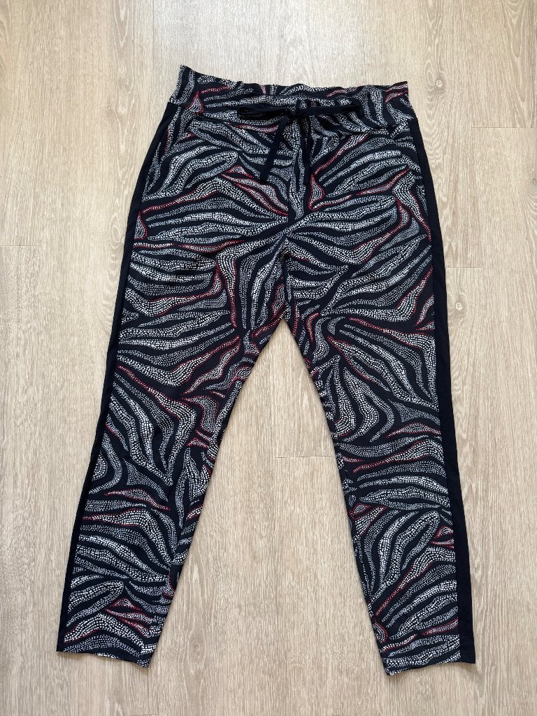 Studio Anneloes meerkleurige dames travel pantalon  - maat L, Studio Anneloes, Maat 42/44 (L), Zo goed als nieuw, Lang