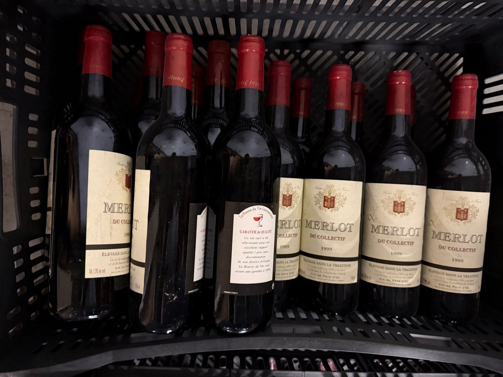 Merlot Rode Wijn - 1999 Vintage Collectie, Ophalen, Gebruikt, Overige gebieden, Rode wijn
