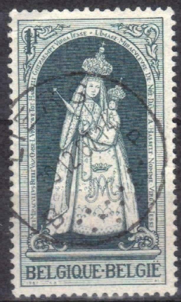 Belgie 1967 - Yvert/OBP 1436 - Kerstmis (ST), Postzegels en Munten, Verzenden, Gestempeld, Kerst